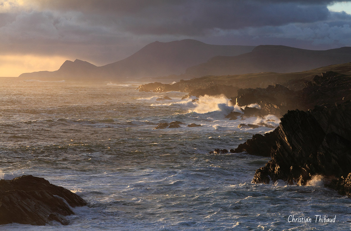 Doux fracas du crépuscule ... (Achill Island - Irlande)