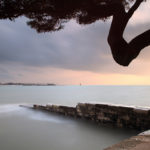 Ombre sur mer ... (La Rochelle)